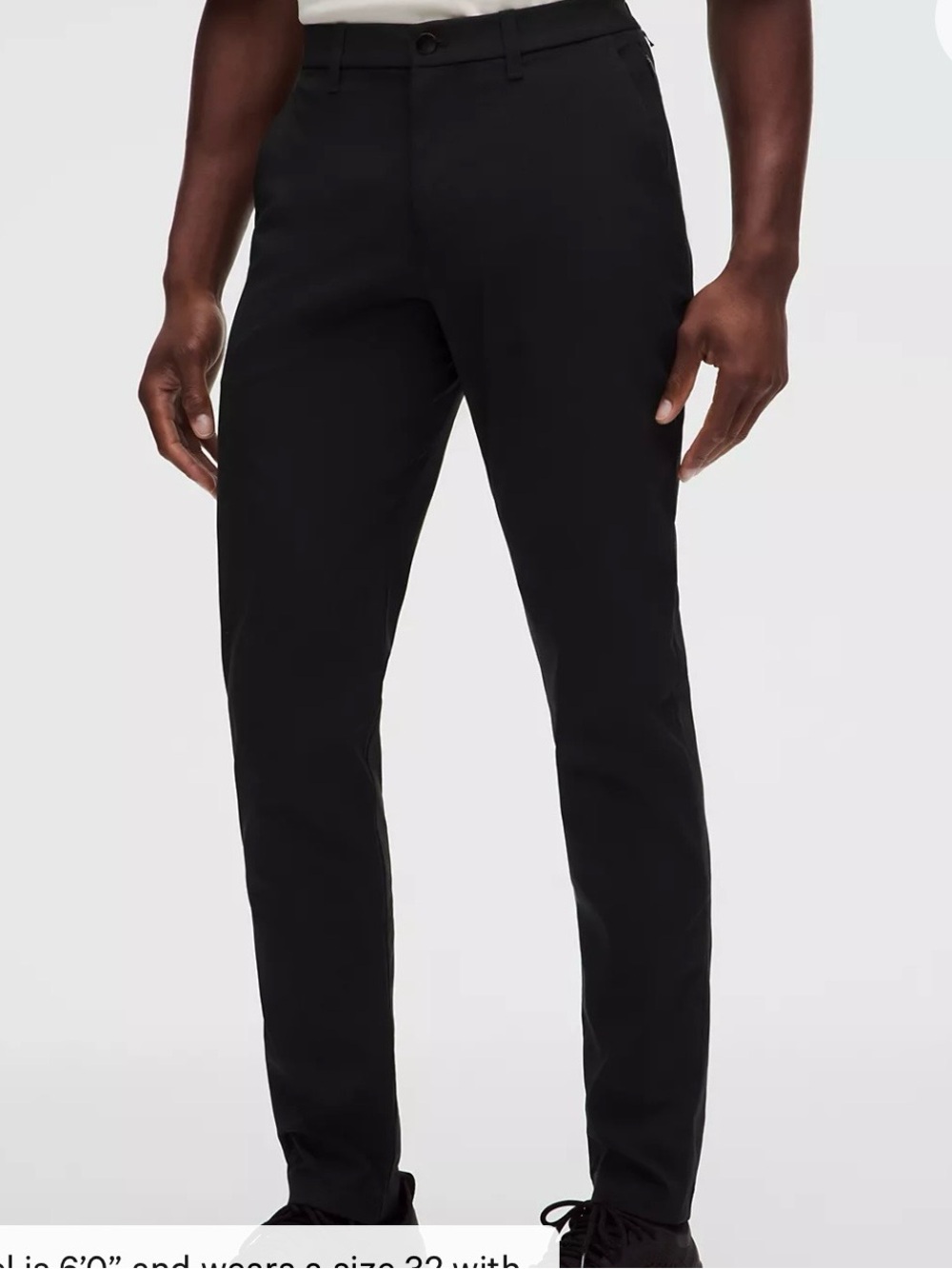 Nwt Lululemon slim fit trouser woven air 34x30L